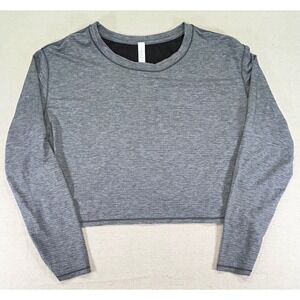 Lululemon Women's 10 Cropped Performance Top Athleisure Wear Shirt